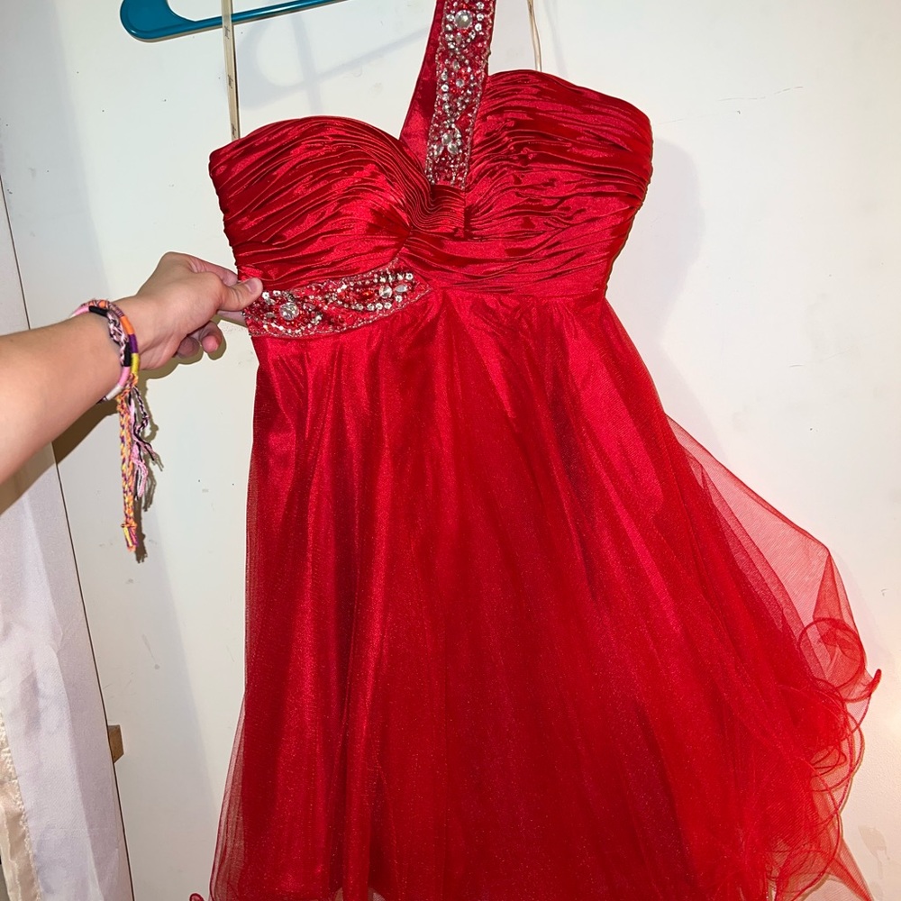 Red Prom Dress - Picture 2 of 8